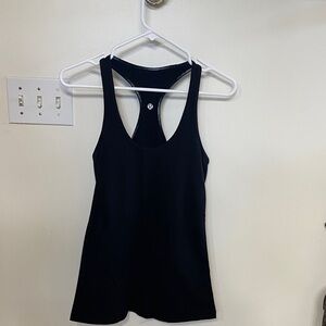 lululemon athletica Black Racerback Performance Tank